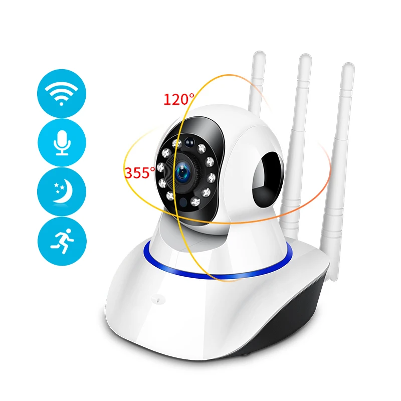 TAOCOCO HD IP Camera Zoom 720P/1080P Surveillance WiFi Security Wireless CCTV Night Vision Baby Monitor | Безопасность и защита
