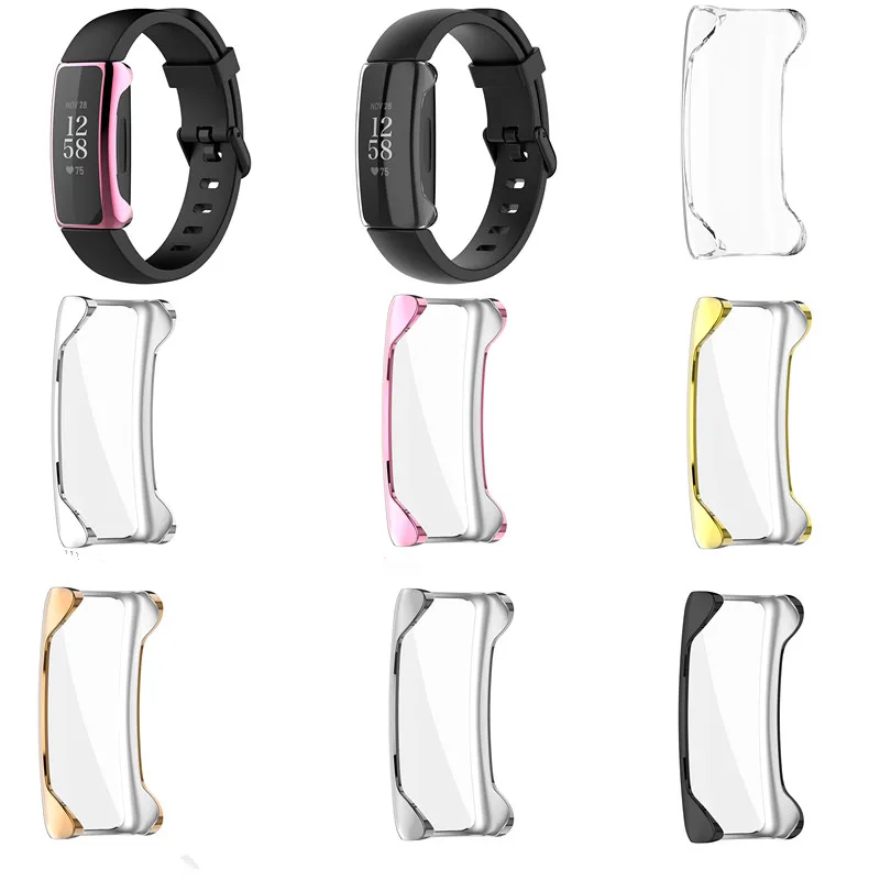 Защитный чехол для смарт часов Fitbit Inspire 2 противоударный с защитой от царапин