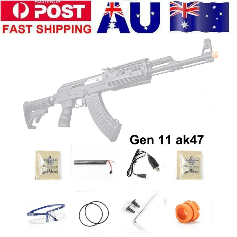 Игрушки ZhenDuo Mag-Fed Jinming gen11 ak47 гелевый шар игрушечный пистолет для улицы детские