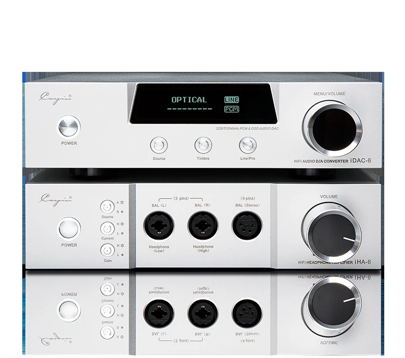 Cayin/iDAP 6/iDAC 6 MKII/iHA с вакуумными трубками DAC & усилитель для наушников 35 мм 3 булавки XLR