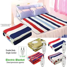 220v безопасность плюшевое электрическое одеяло кровать термостат электрический Матрас С Подогревом мягкие одеяла С Электрообогревом Теплый Ковер-обогреватель