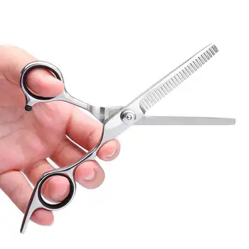 

Professional 6Inch Cutting Thinning Styling Tool 4CR Hair Scissors Stainless Steel Salon Hairdressing Shears Hair Cutting Barber