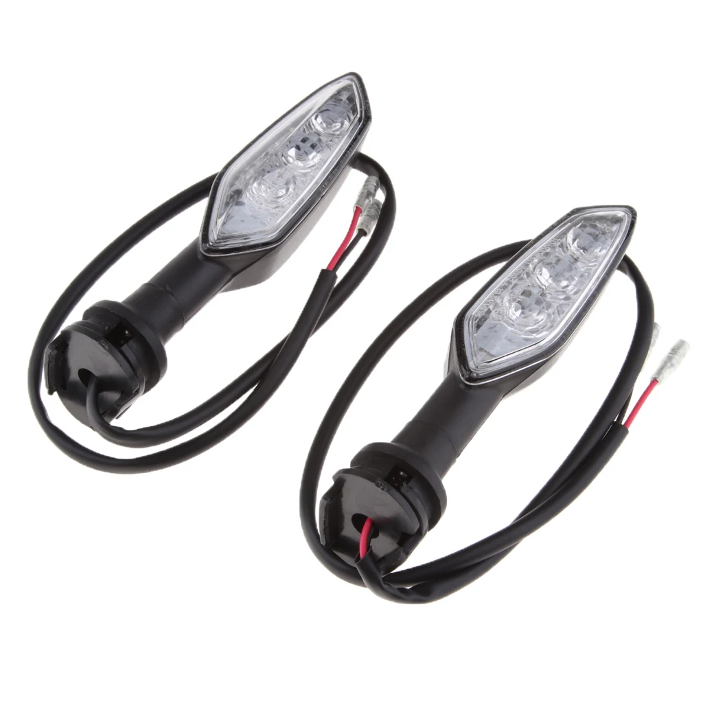 1 Pair 12V LED Amber Turn Signal Light Blinker Indicator for YAMAHA MT-01 MT-25 MT-03 MT-07 Motorcycle Lighting 