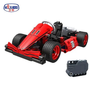 

201pcs City Kart Car Technic Building Blocks Sets DIY Bricks Pull Back Car Model Supercar Bricks Block Car Kids Gift