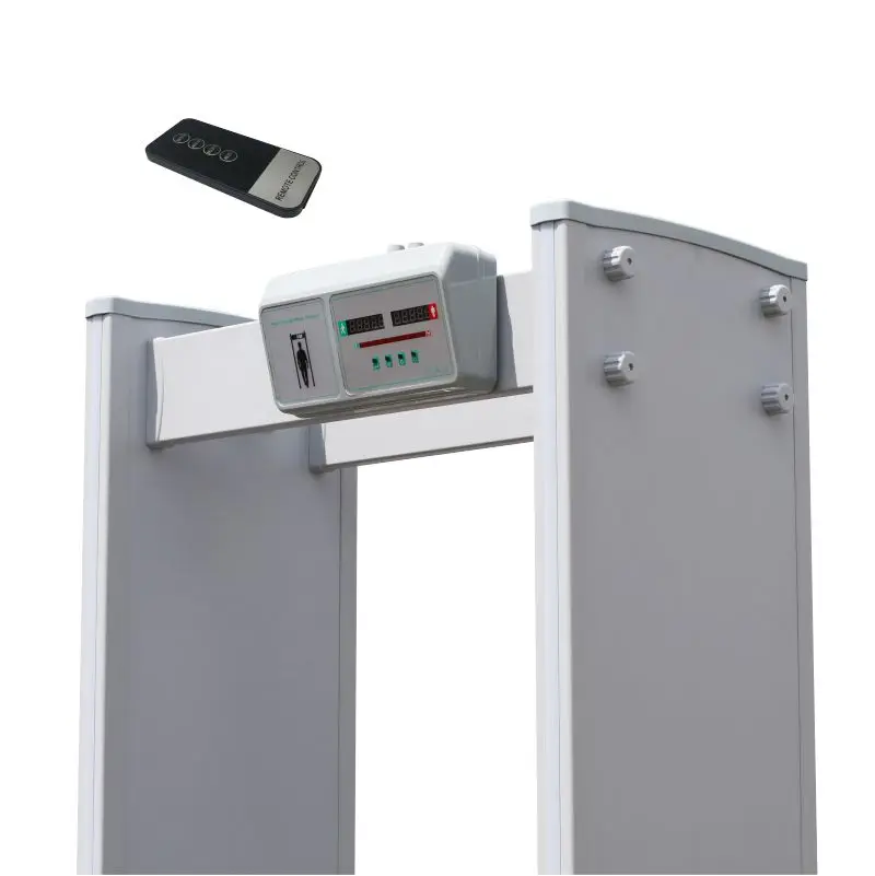 Safeagle SE1206 6 зон светодиодный пройти через дверь, рамка из металла детектор ворот Арка 5 шт