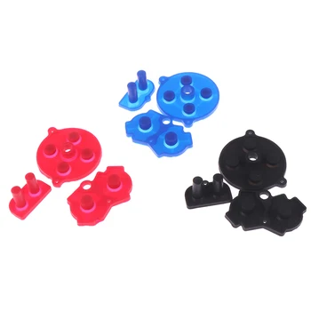 

3pcs/set New silicone conductive rubber button pad for gba Advance Button Silicone Rubber Pad