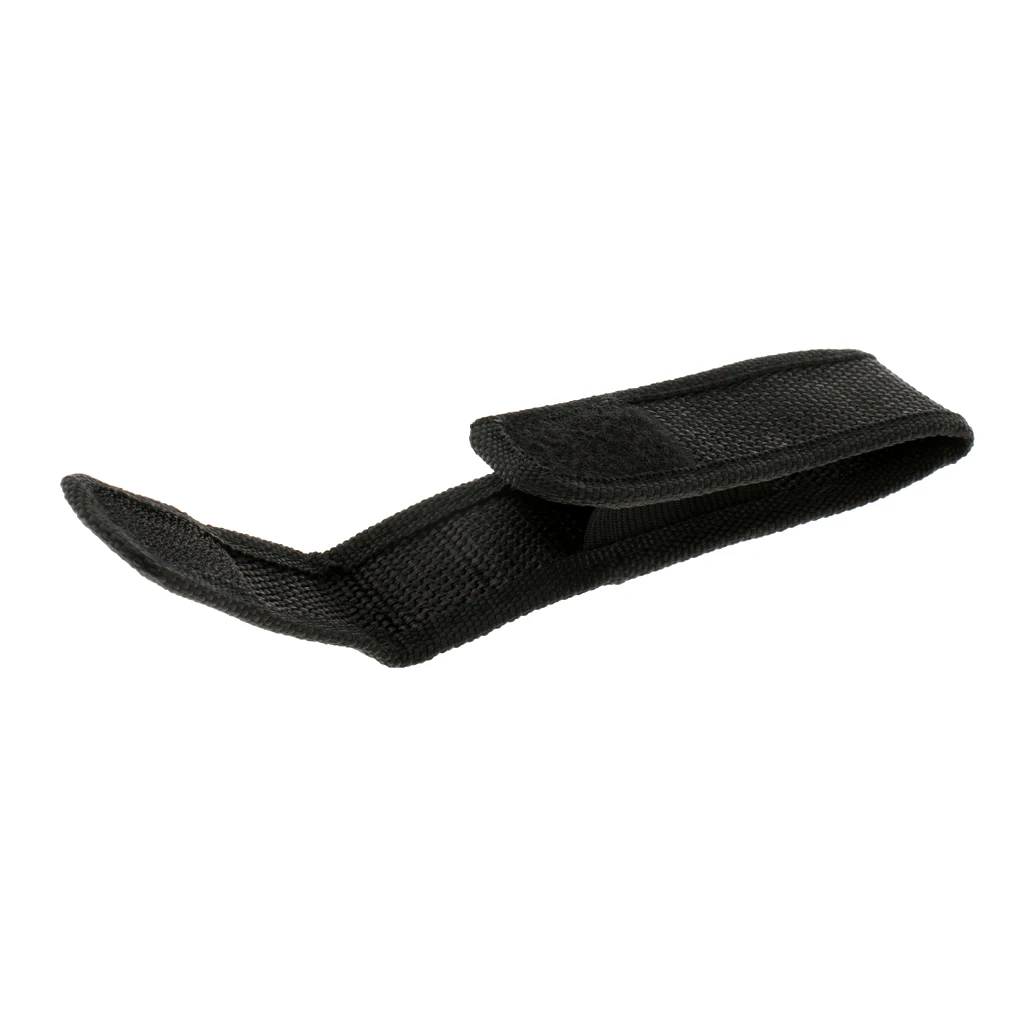Nylon Flashlight Torch Holster Holder Case Pouch Cover Bag with Belt Loop