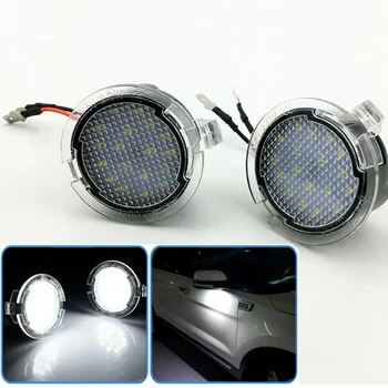 

2x Side Rearview Mirror Puddle LED Light For Ford Focus F150 Raptor Edge Fusion Durable High Quality Auto Parts