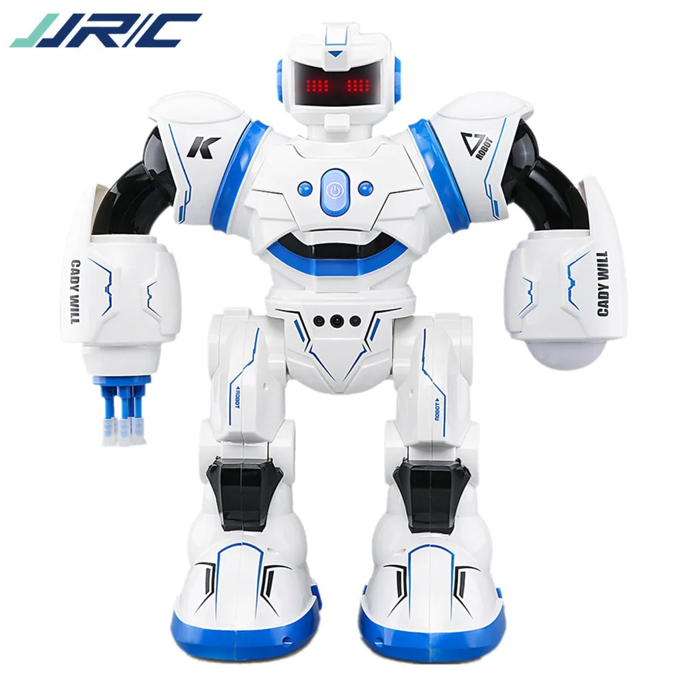 

Jjrc R3 Remote Control Smart Sensing Robot Dancing Battle Light Included Light Long Standby Children'S Educational Toy