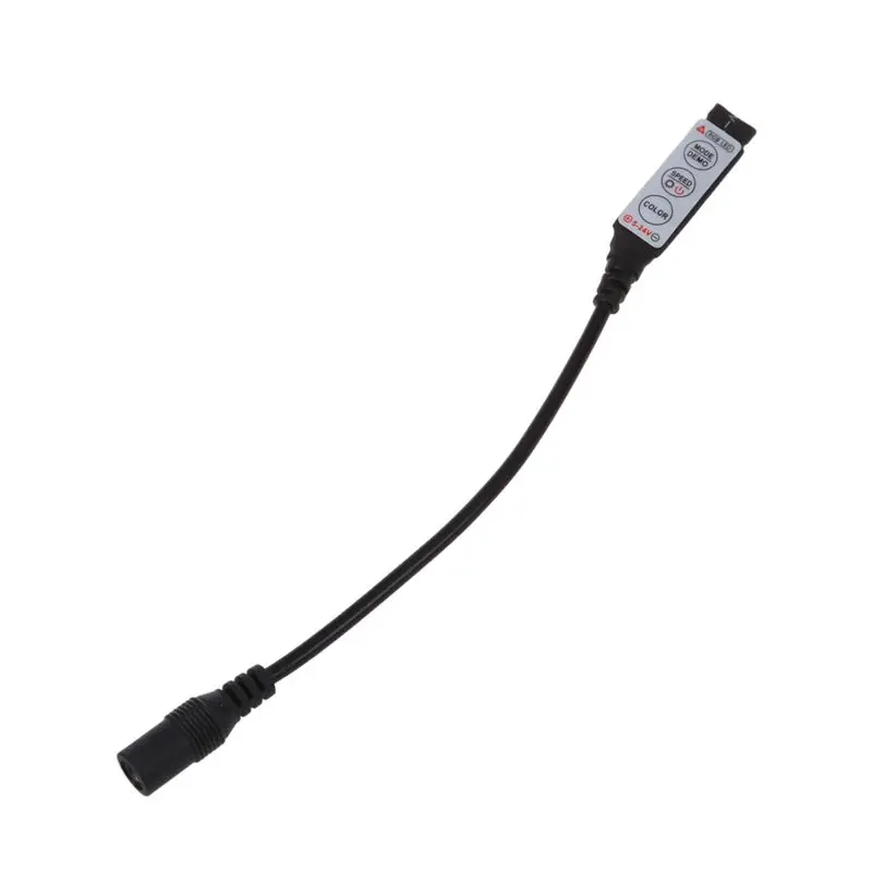 Цветная (RGB) Светодиодные ленты панели полосы контроллера 12A 12V 24V LED диммер