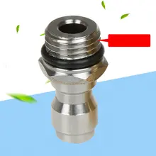 Очиститель высокого давления водяной пистолет головка 1/4 Ferrule M14 водяной пистолет пены горшок Аксессуары Быстрый соединительный элемент части