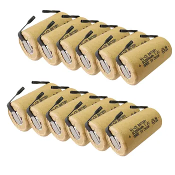 

new replacement battery 10/20pcs Ni-CD SC2000mAh with tabs Sub C 10C 1.2V rechargeable battery for power tools cordless drill