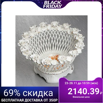 

Candy bowl "Nicole" white molding