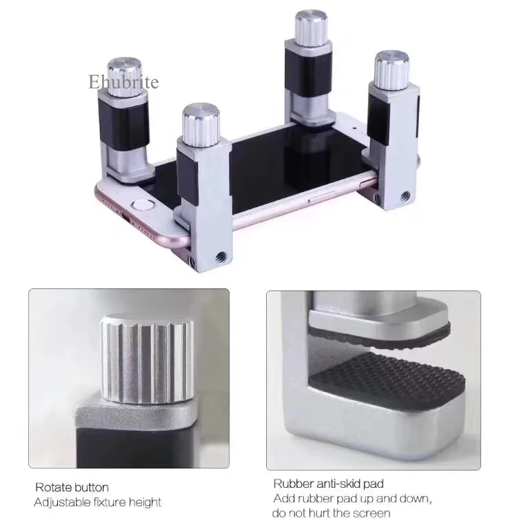 Universal mobile phone screen fixed clip warping screen fixed clip mobile phone open glue leakage metal balance clip