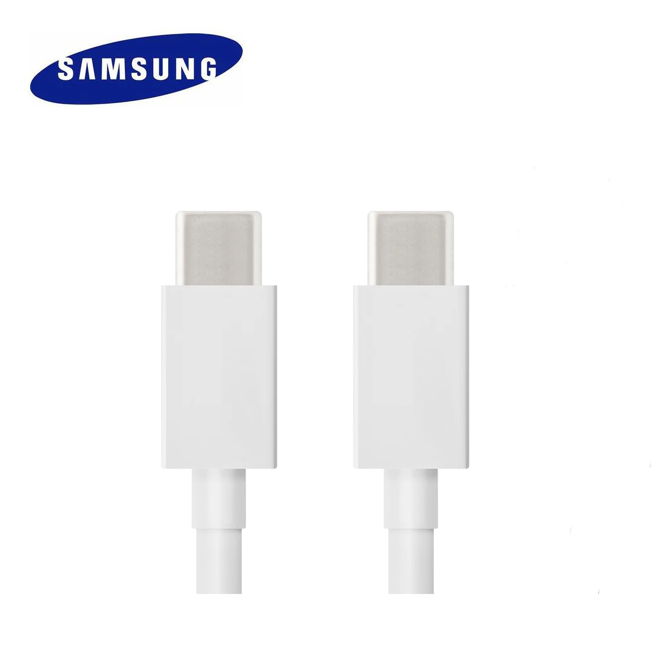 Зарядное устройство samsung 25 Вт супер быстрое зарядное устройство PD EU type-c Зарядка для samsung s10 Galaxy Note 10 plus mi9 k20 pro PD кабель - Тип штекера: Only White Cable