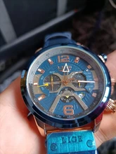 LIGE-Reloj analógico de cuero para Hombre, accesorio de pulsera resistente al agua con cronógrafo, marca de lujo deportivo de complemento masculino con diseño moderno, disponible en color azul, 2021