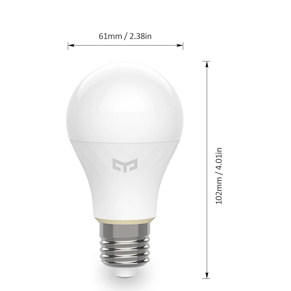Yeelight светодиодный светильник с Bluetooth сеткой, умная лампа E14/E27, Точечный светильник для домашней работы с приложением Yeelight, голосовое управление