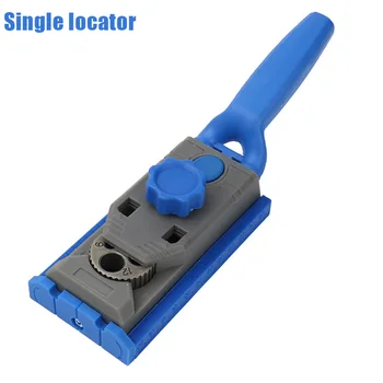 

Hole Woodworking Locator Drilling Positioner Scale ABS Plastic Fixture
