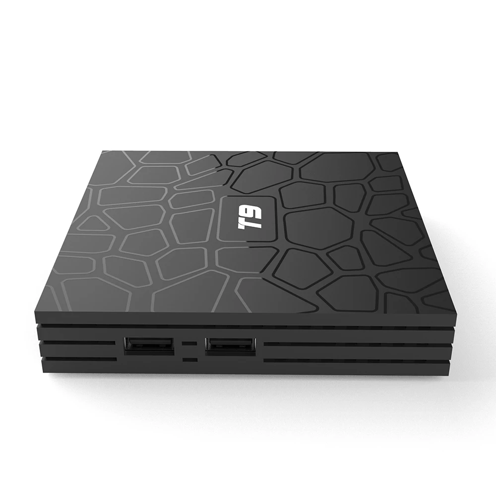 T9 TV Box Newest 4K Android 8.1 RK3328 Quad Core 4GB RAM 32GB ROM Smart TV Box Netflix Media Player Set Top Box with USB 3.0