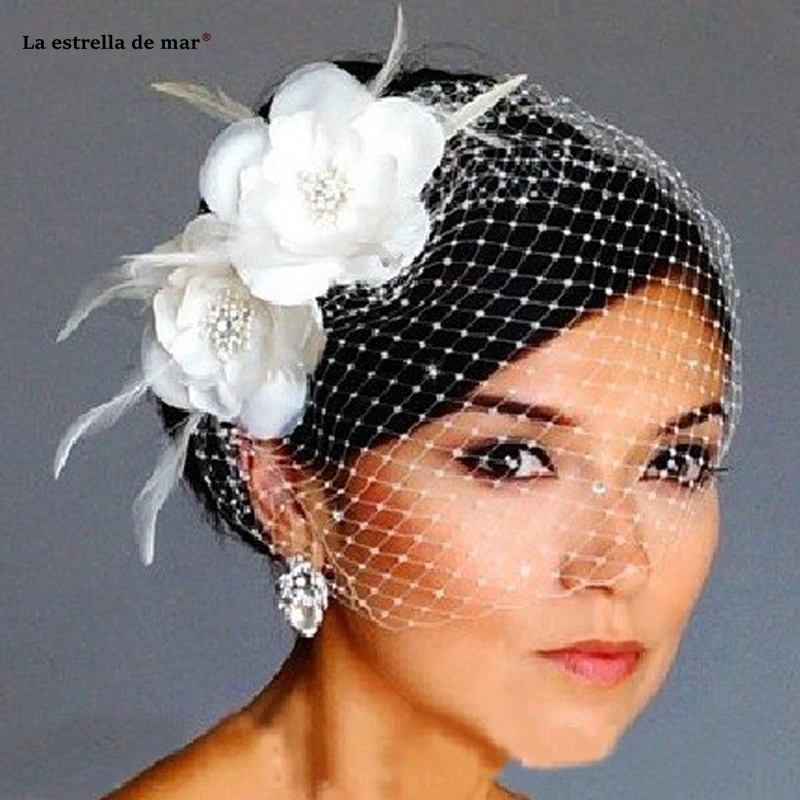 chapeau de mariée avec voile
