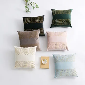 

45x45cm Pattern Sofa Pillowcase Pink Cushion Cover Throw Pillow Case Home Sofa Bed Chair Decoration 17.72x 17.72inch