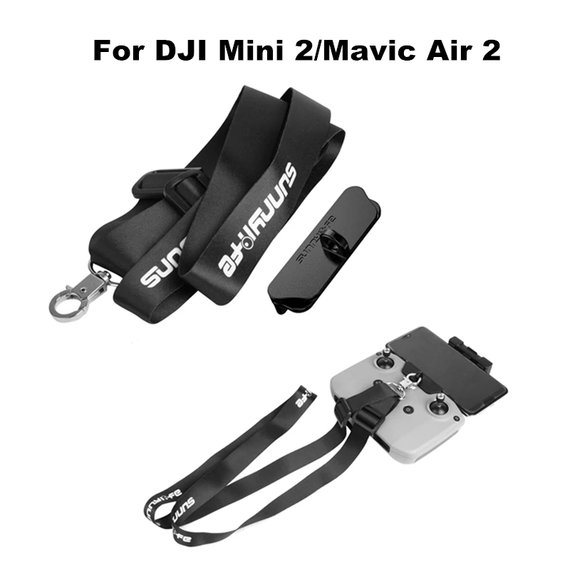 Strap Belt For DJI Mavic 3/ Air 2S/ 2/ Mini 2 Accessories Neck Lanyard With Hanger Bracket Sunnylife Parts Combo | Электроника