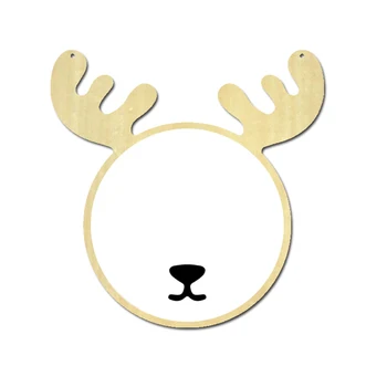 

Children Cartoon Decorative Mirror Bathroom Baby Room Wood Acrylic Mirror Frame Creative Home Art Wall Decorations