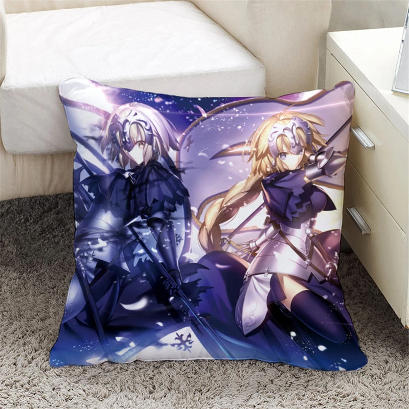 I Мультфильм Fate/Zero Saber аниме Fate/Grand Order Alter двухсторонняя печатная пятнистая наволочка внутренняя наволочка Подушка Декор - Цвет: I