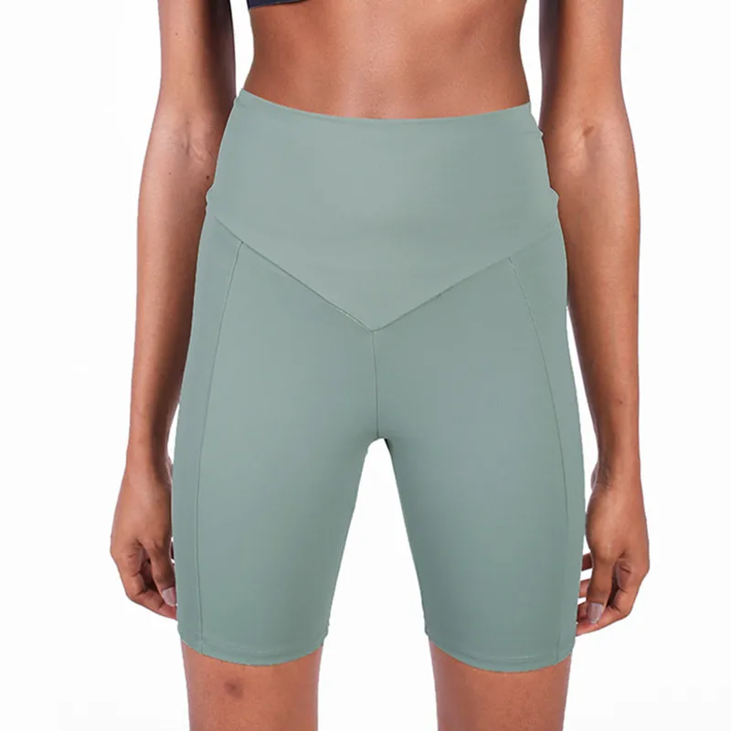 CretKoav Sports Shorts Summer New Women Push Up Hip Elastic Slim Yoga Quick Drying High Waist Running Fitness | Спорт и развлечения