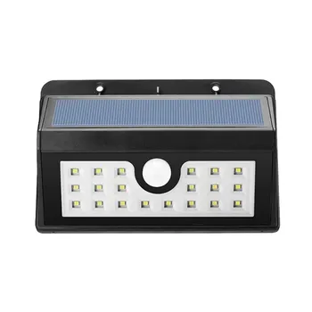 

LED Solar Lamp Wall Lamp Corridor Fence Solar Powered Motion Sensor Wall Light Garden Porch Door Patio Emergency Lighting 20leds