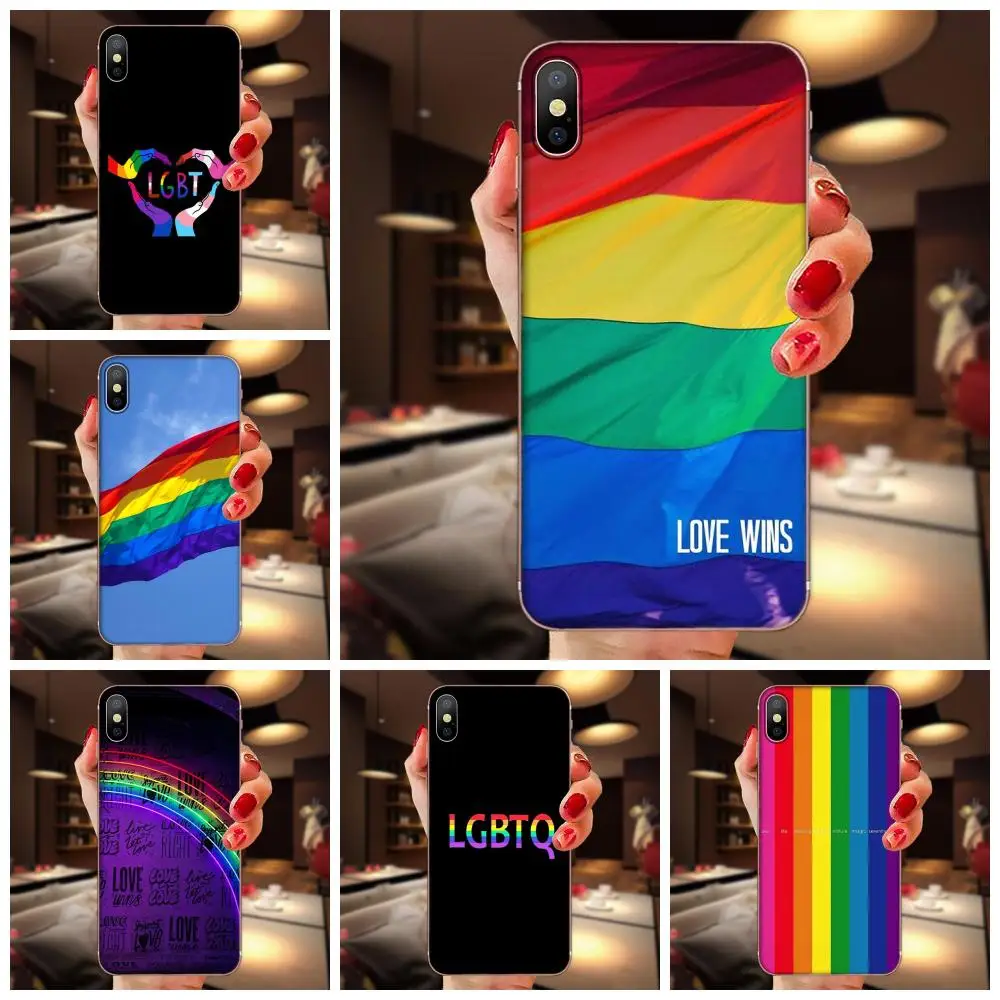 Мягкий ТПУ Lgbt Love Is Lgbtq для Galaxy J1 J2 J3 J330 J4 J5 J6 J7 J730 J8 2015 2016 2017 2018 mini Pro | Мобильные