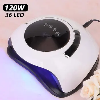 

8/120W High Power Nail Lamp LED UV Nail Dryer Fast Curing Speed Gel Light Lamps For All Kinds of Gel With Timer And Smart Sensor