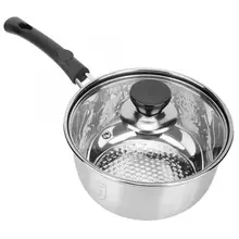 Нержавеющая сталь толстый молочный горшок с антипригарным покрытием кастрюля для приготовления соуса для дома кофейня ресторан многофункциональная посуда