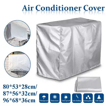 

Outdoor Air Conditioning Cover Oxford Air Conditioner Waterproof Cleaning Cover Washing 3Size Anti-Dust Anti-Snow Cleaning Cover