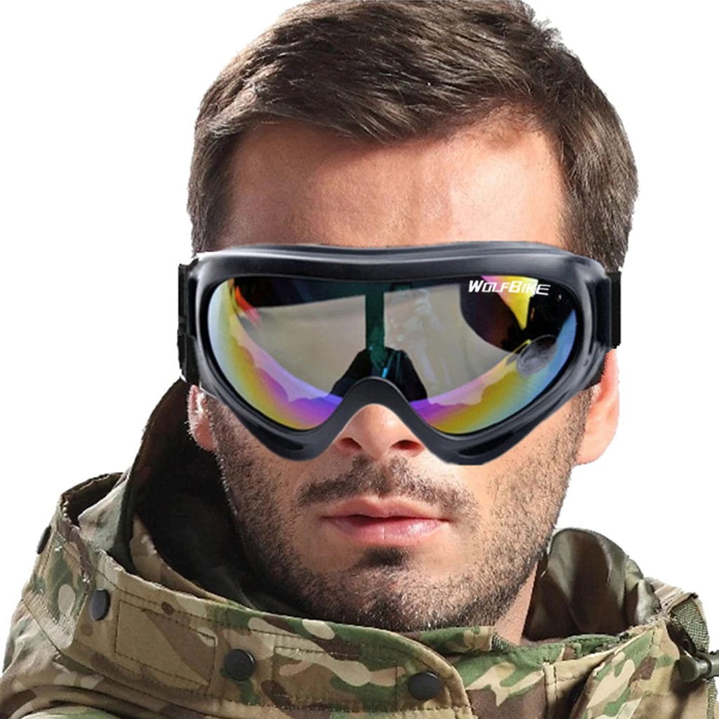 Sports Ski Snowboard Skate Goggles Anti-fog Mask Glasses X400 UV Protection Ski Goggles Outdoor Sports Glasses Ski Goggles  