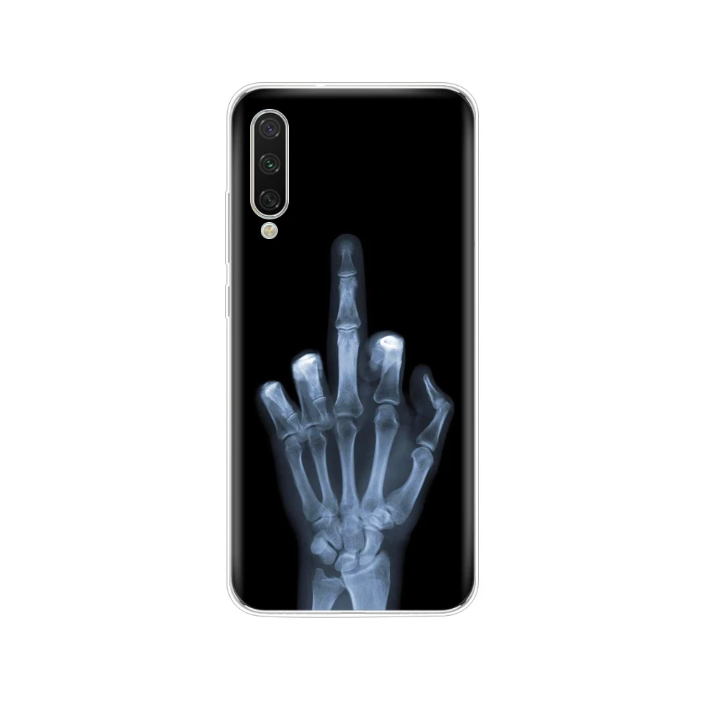 Силиконовый чехол для телефона, чехол для Xiaomi mi A3, чехол с полной защитой, мягкая задняя крышка из ТПУ для Xio mi A3, бампер, прозрачный чехол с рисунком - Цвет: 61856
