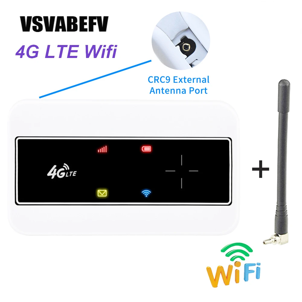 wireless signal booster for home VSVABEFV Portable Router 4G Mini SIM Card Router With Battery LED Indicator Mobile For Outdoor Travel Car 150Mbps Wireless wifi signal booster best buy
