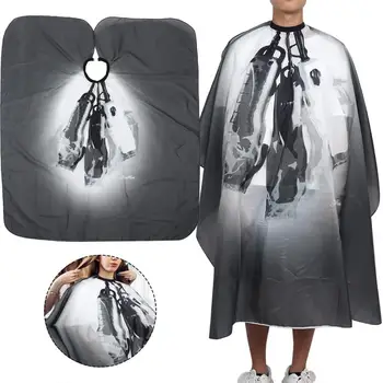 

Apron For Hairdresser Waterproof Hairdressing Apron Hair Cutting Salon Barber Gown Cape Haircut Cape Hairdressing Apron Wrap