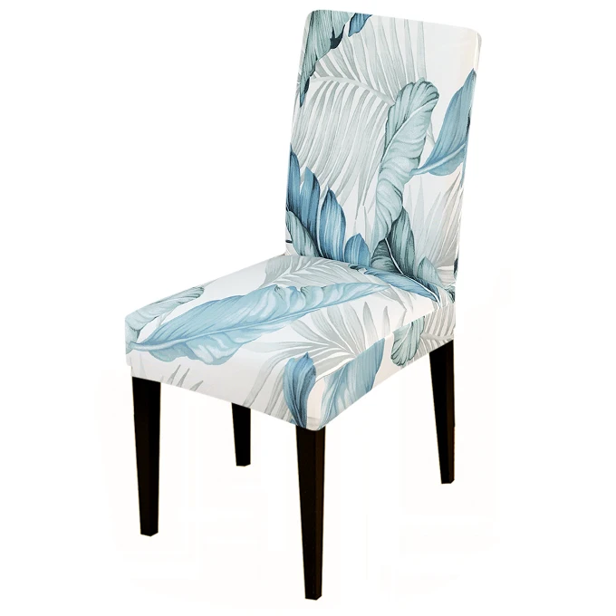 Универсальный размер, чехлы на стулья, эластичные чехлы на кресла, растягивающийся Чехол для сидения, съемный, моющийся, для банкета, дома, отеля, столовой - Цвет: Color 16