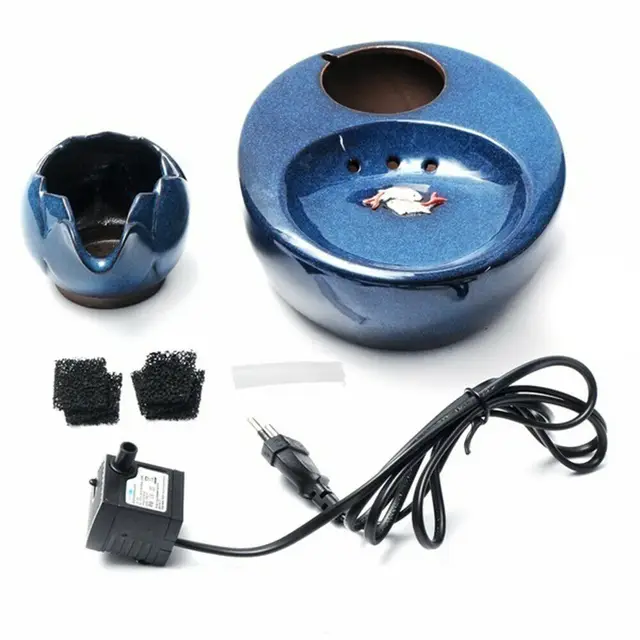 Electric Ceramic Drinking Fountain For Cats  5