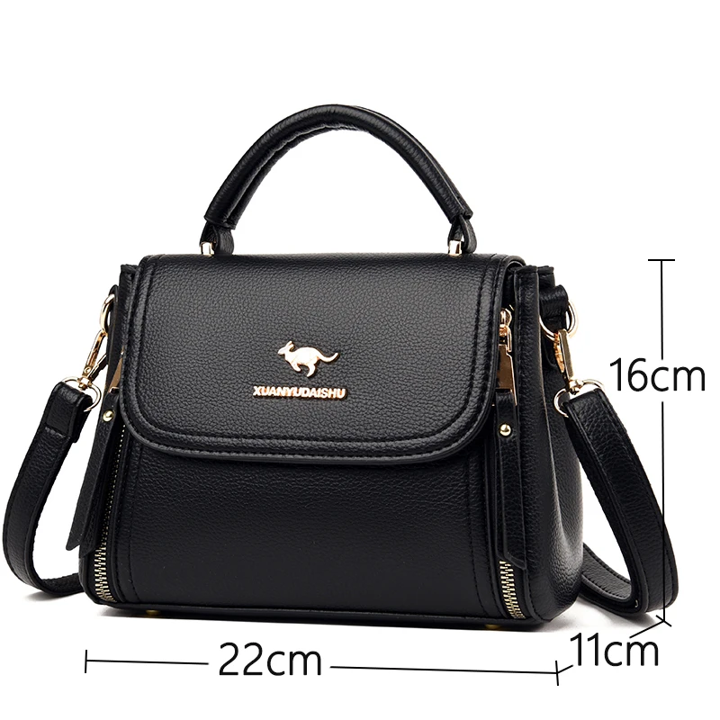 Mode leren designer crossbody schoudertassen voor vrouwen 2024 hoge kwaliteit dames handtas en portemonnee casual tassen_voghion.com