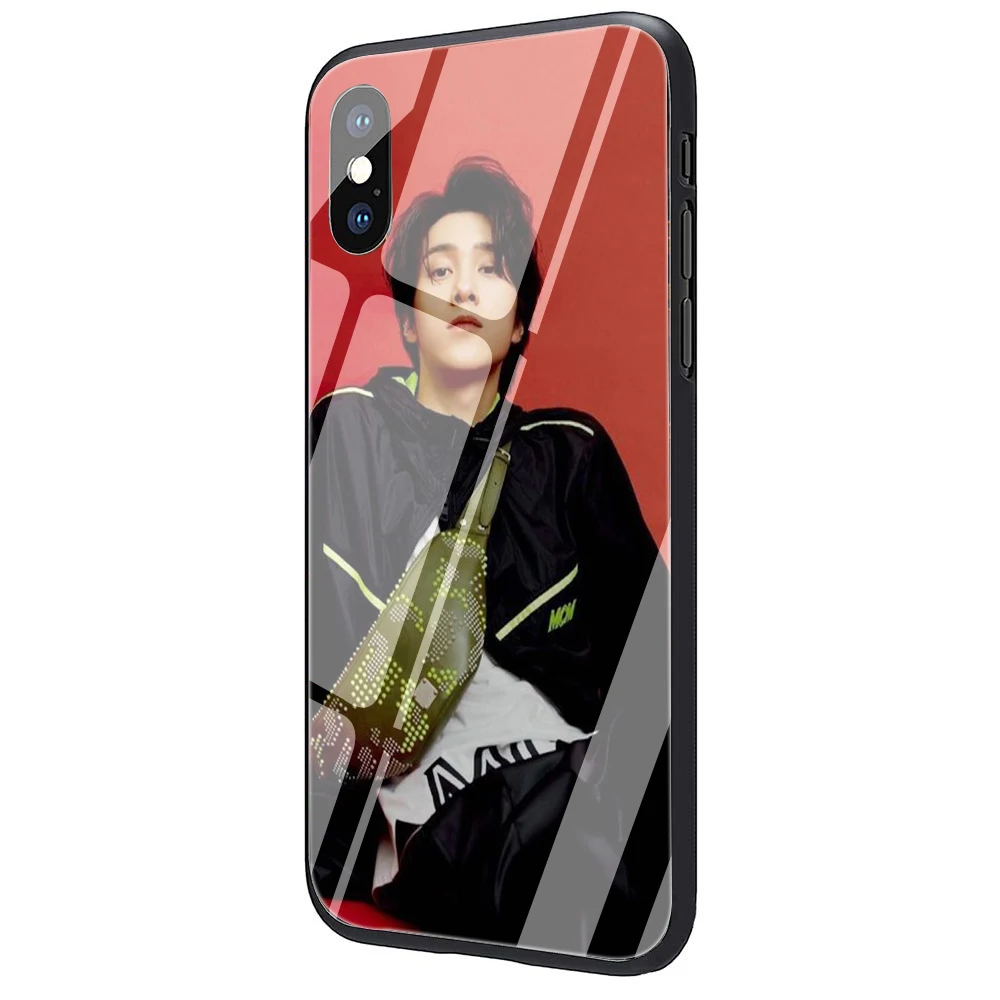 G11 Чехол WayV из закаленного стекла для телефона iPhone 5 5S 6 6S Plus 7 8 Plus X XS XR 11 Pro Max - Цвет: G11