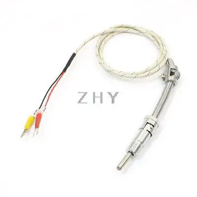 

Tension Spring Thermocouple E Type Temperature Sensor 0-600 Celsius 3.3Ft