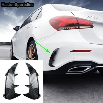 

W177 Rear Bumper Lip Splitter Diffuser Flicks Canards Fender Clip For Benz A Class W177 Sedan A180 A200 A220 A250 A35 2018+