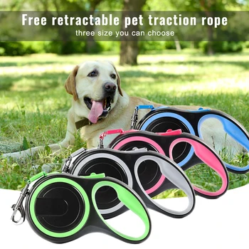 

hot 3/5/8 Meter Auto Retractable Dog Leash Portable Pet Puppy Traction Rope Walking Lead Leash
