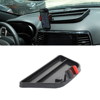

Car Bracket Center Console GPS Navigation For Jeep Grand Cherokee 2011-2020 Car Phone Ipad Holder Interior Accessories ABS Black