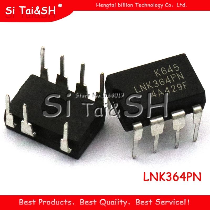 10 шт. новый и оригинальный IC LNK364PN DIP7 LNK364P DIP LNK364 364PN DIP-7 | Электронные компоненты