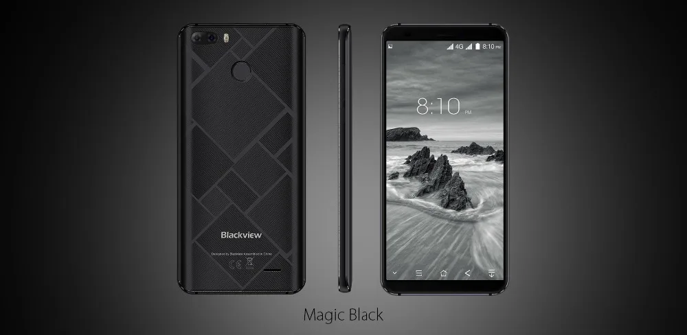 Blackview S6 мобильный телефон 4180 мАч 5,7 дюймов HD+ Sceen мобильный телефон 2 Гб+ 16 Гб четырехъядерный Android 7,0 двойная задняя камера смартфон