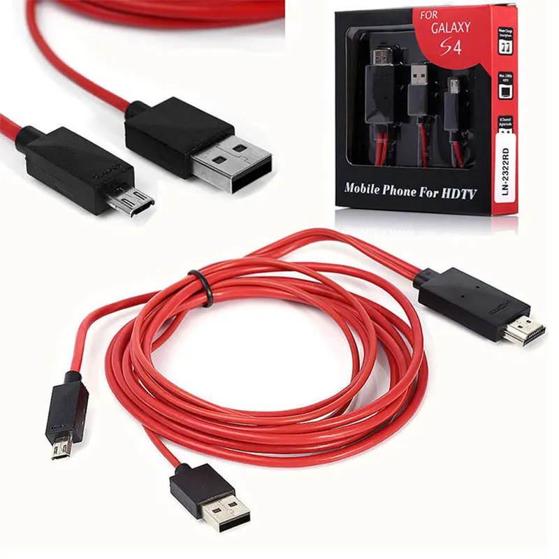 3 в 1 Micro USB/HDMI/HML адаптер 1080P MHL USB к HDMI телевизионный HD кабель концентратор для samsung