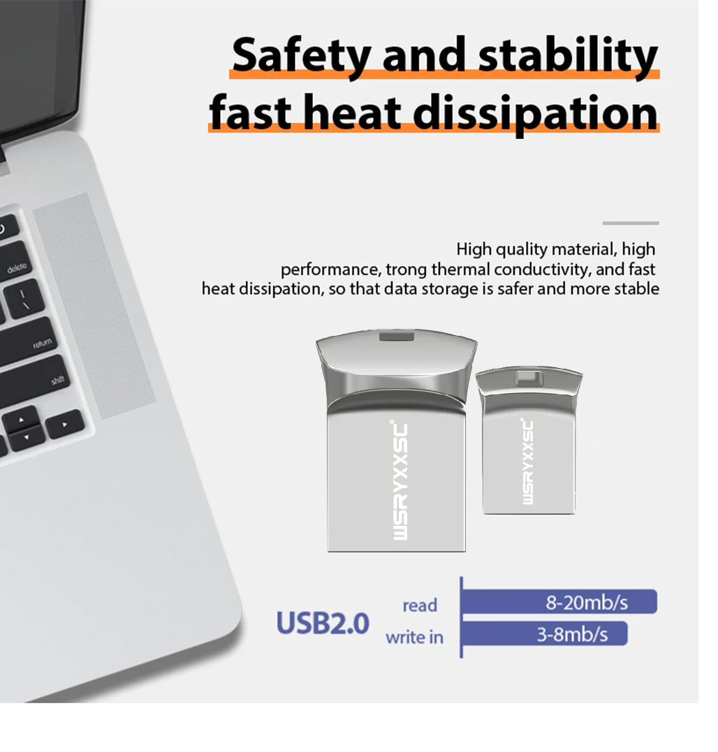 Супер мини металлический usb 2,0 флеш-накопитель 32 ГБ высокоскоростной водонепроницаемый 64 Гб usb память 4 ГБ реальная емкость 8 ГБ флеш-карта памяти 16 Гб подарок